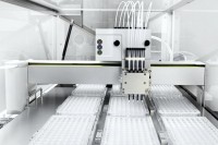 Microarray Printer with non-contact piezo tips for multiparameter analysis