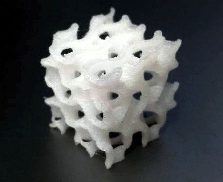 Internal porous structure of a hybrid scaffold