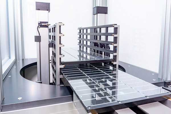 Stacker module of NP7-HV with capacity of ten trays